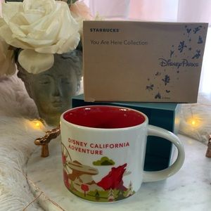 Disneyland California Adventure Disney Starbucks Retired You are Here Mug